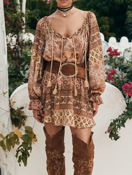 Spell Dresses & Skirts - NWT Spell - The Lovers Beach Tunic Dress in Mauve - Small